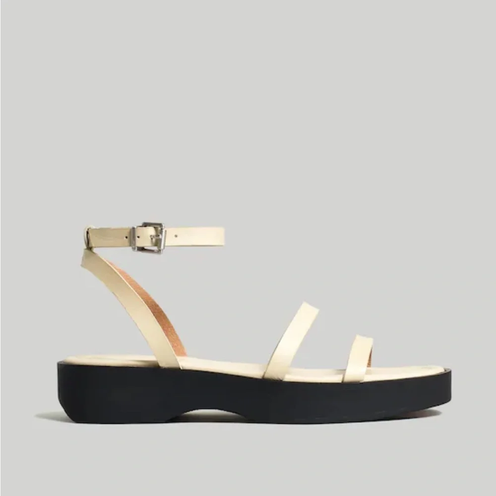 Double-strap platform sandal - Picture 2 of 6